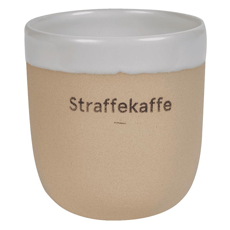 Kaffekrus lungo begitet beige