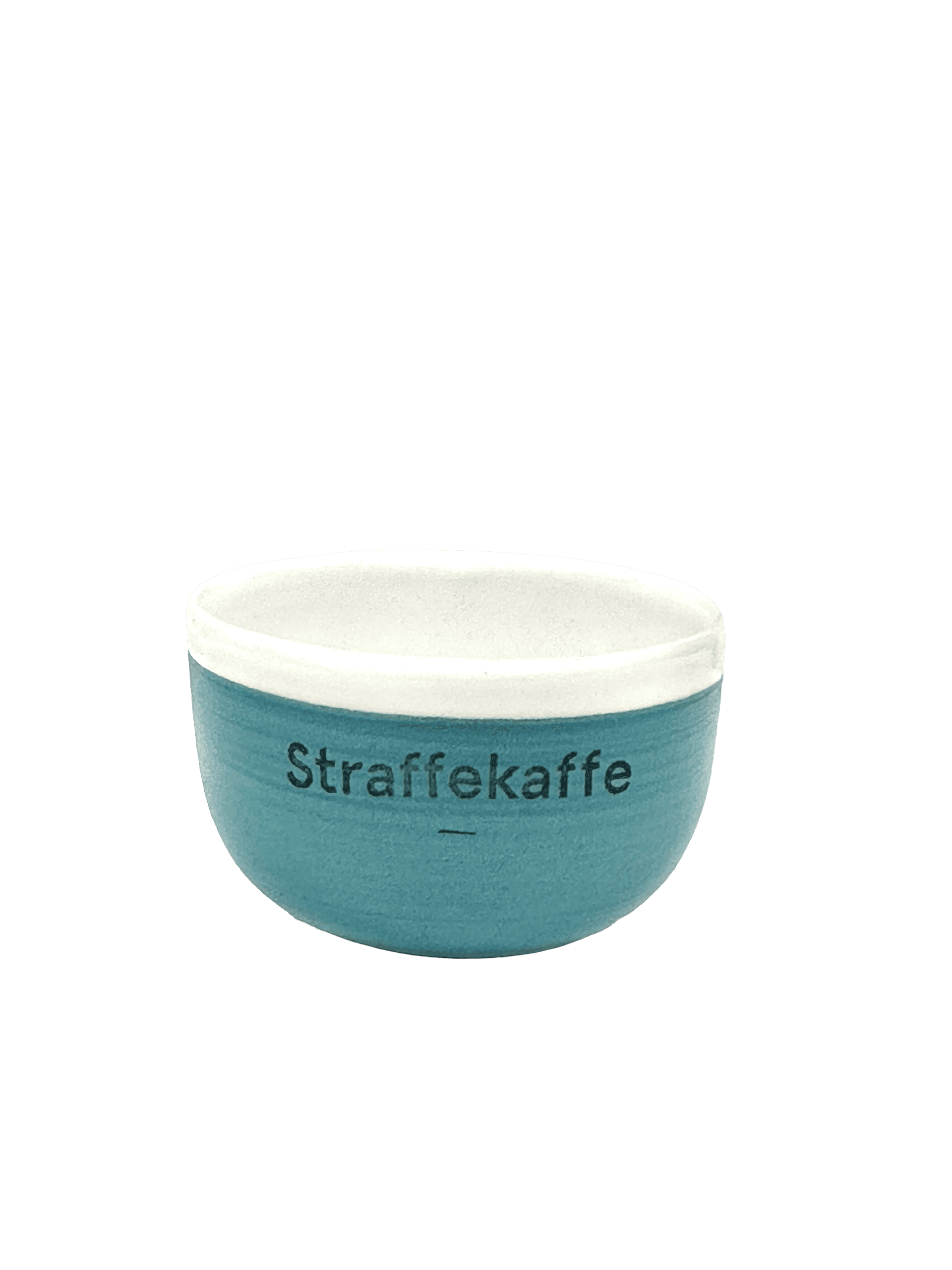 Kaffekopp espresso håndmalt Turkis
