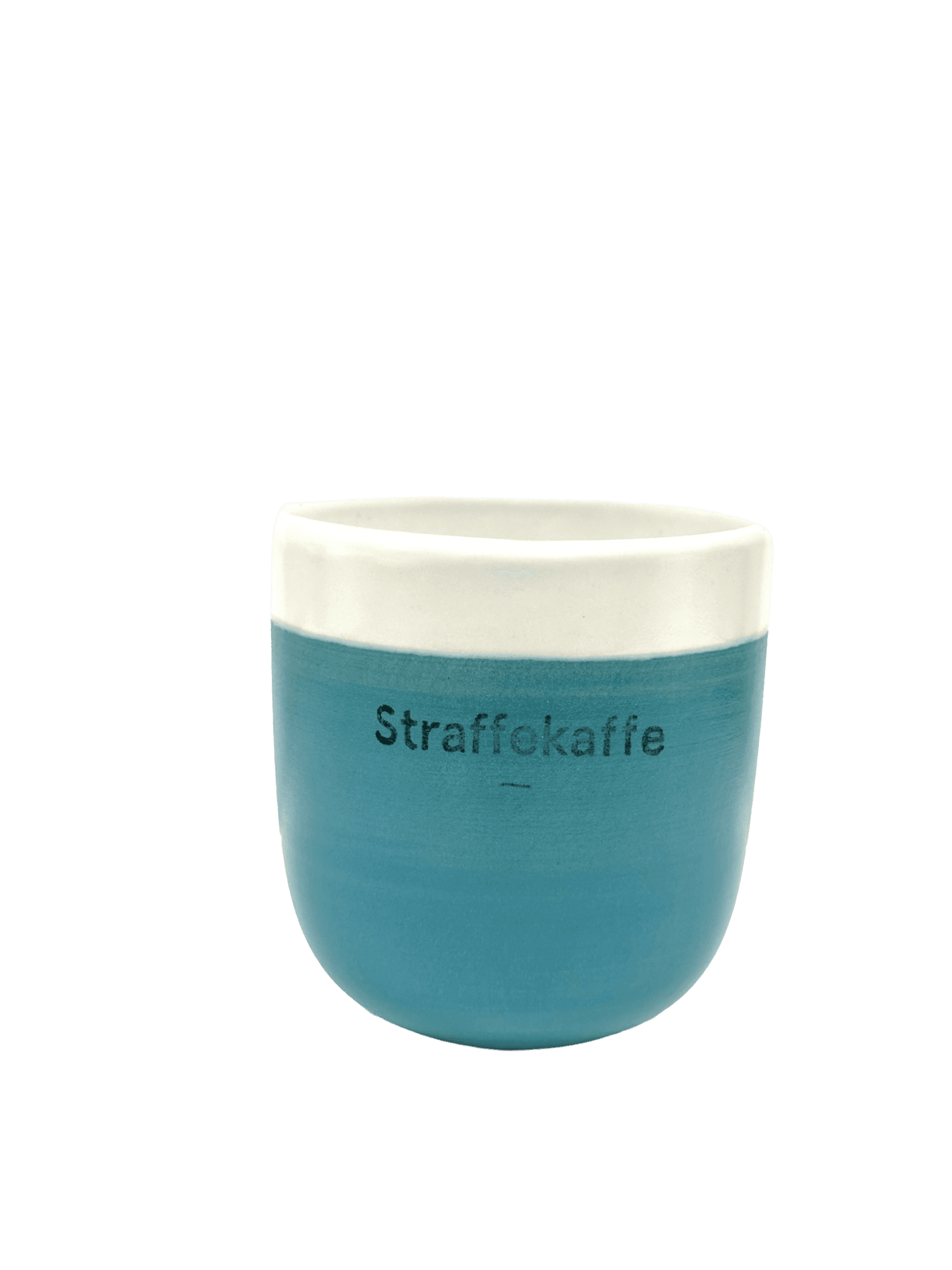 Kaffekrus lungo håndmalt Turkis